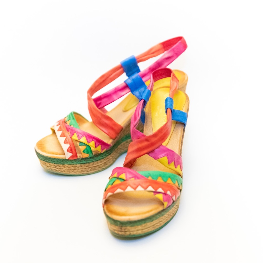 Eric Michael’s Leather Wedge (Made in Spain)